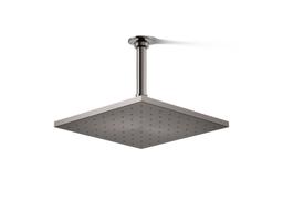 Kohler Contemporary Square 10'' single-function rainhead, 2.5 gpm - Vibrant Titanium - image 1