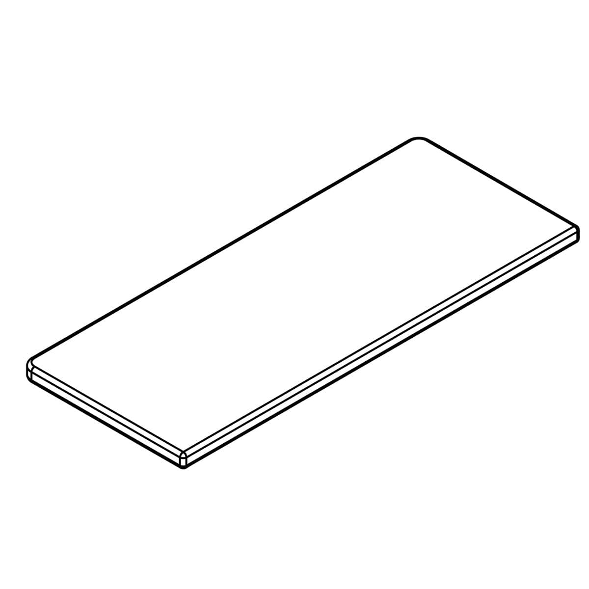 Kohler Genuine Parts Brazn 1PC Toilet TANK LID - White by Kohler Genuine Parts