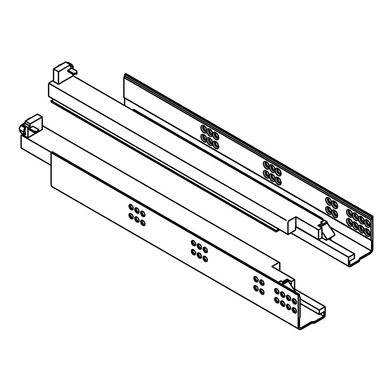 Kohler Genuine Parts Drawer Slides Service KIT by Kohler Genuine Parts