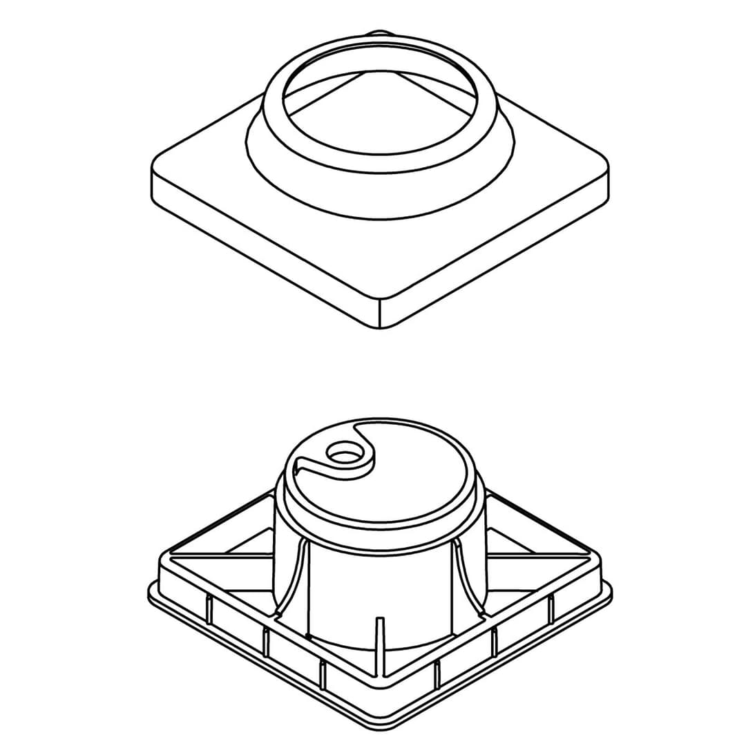 Kohler Genuine Parts Spout BASE Assembly - Matte Black by Kohler Genuine Parts