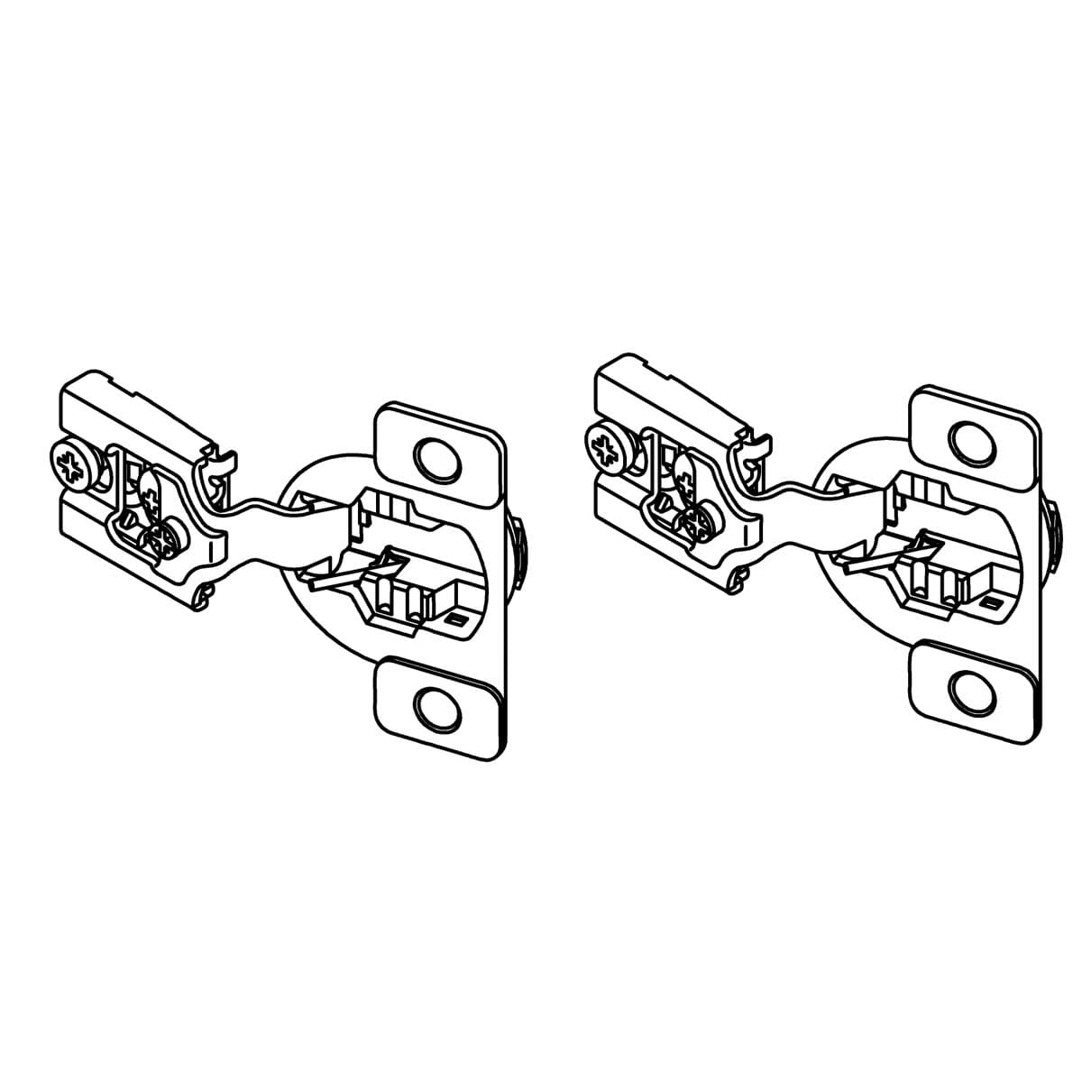 Kohler Genuine Parts KIT, Hinge - Light Anodized Aluminum by Kohler Genuine Parts
