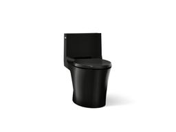Kohler Veil One-piece elongated toilet with skirted trapway, dual-flush - Black - image 1