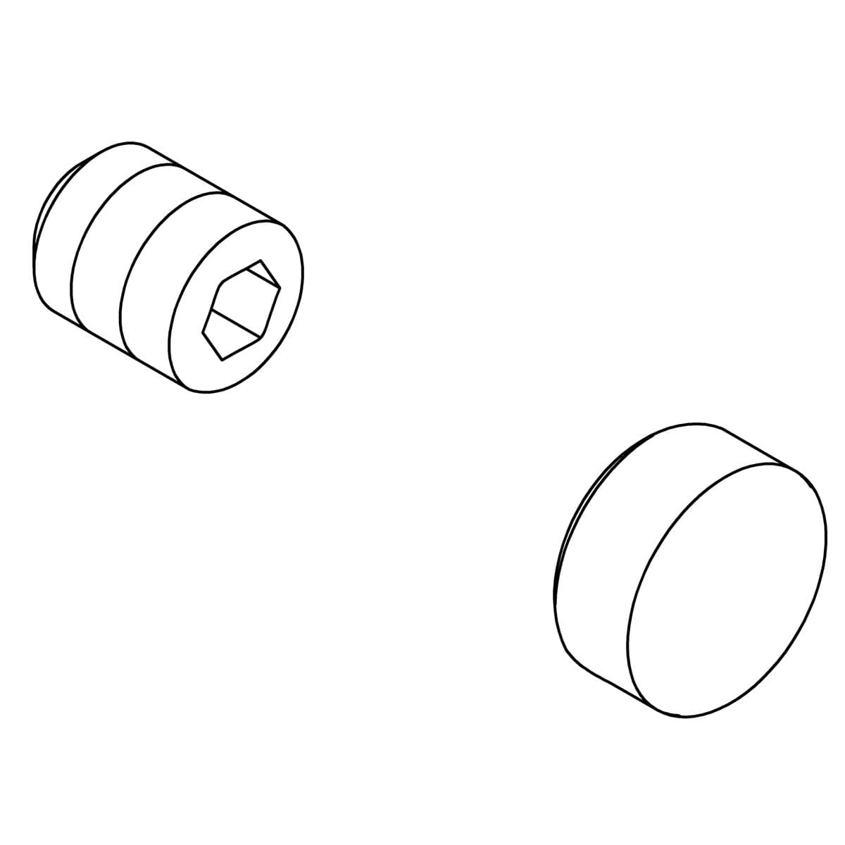 Plug Button Kit by Kohler Genuine Parts