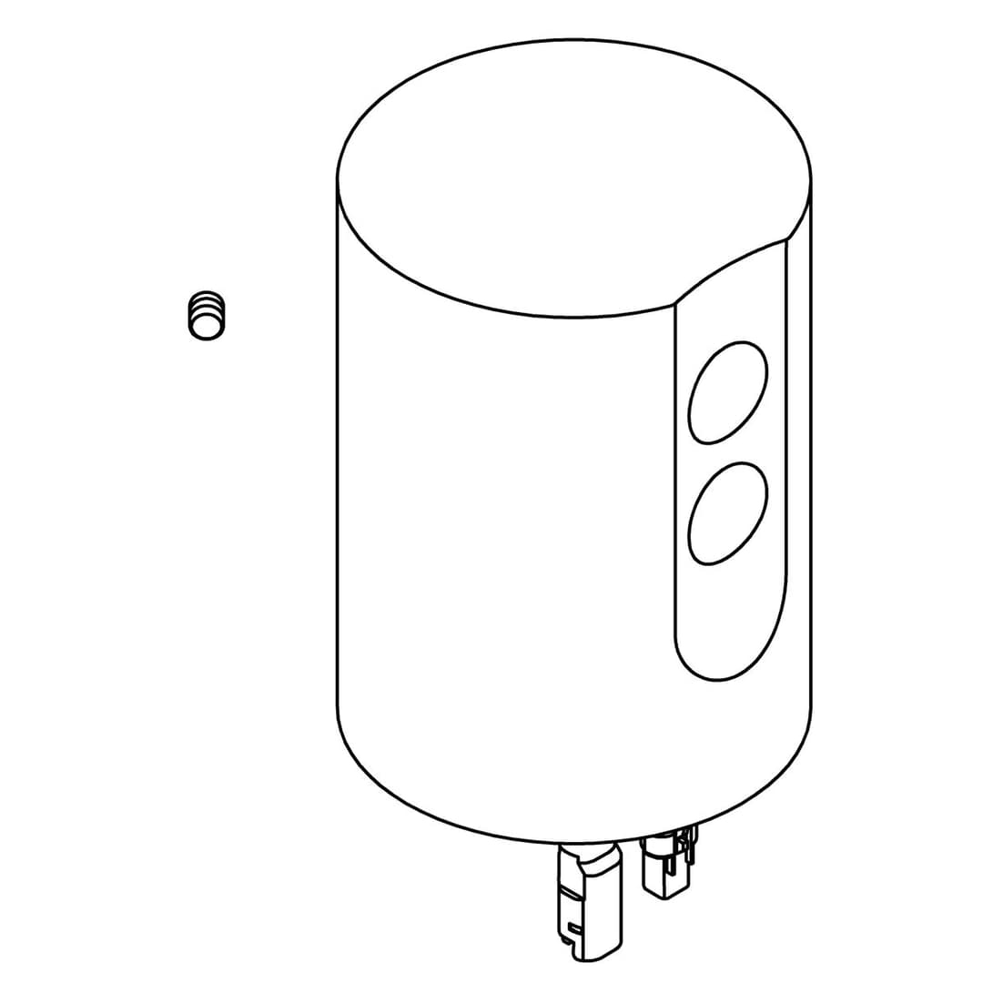 Kohler Genuine Parts Cover Assy, Tripoint 1.0 GPF Urinal - Polished Chrome by Kohler Genuine Parts