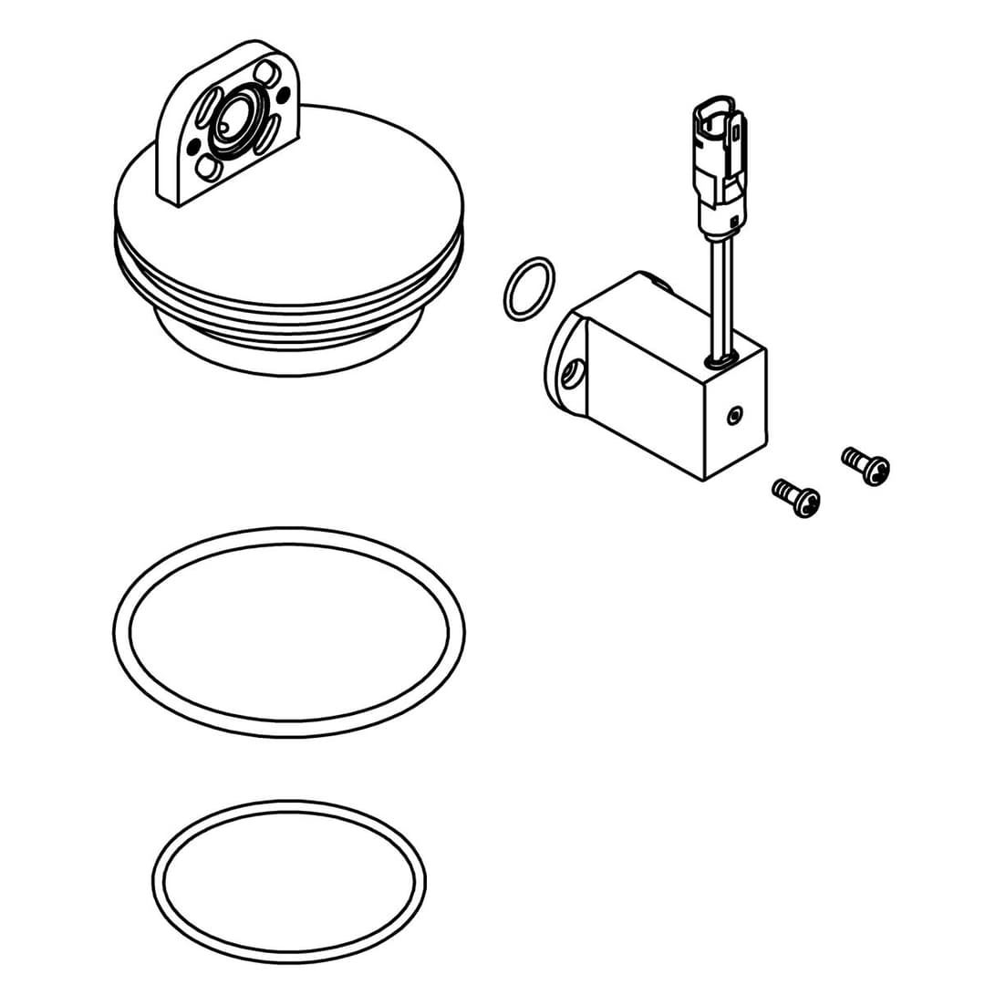 Kohler Genuine Parts Service, 1.0 GPF Piston Cover Assembly by Kohler Genuine Parts