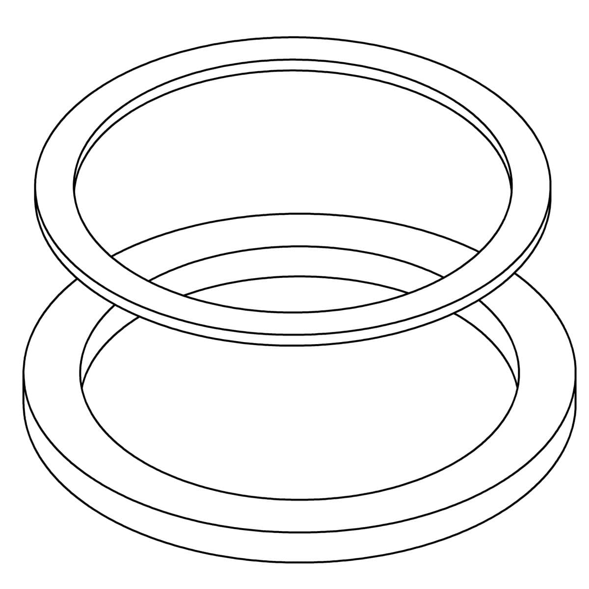 Gasket Set, 1-1/4” by Kohler Genuine Parts