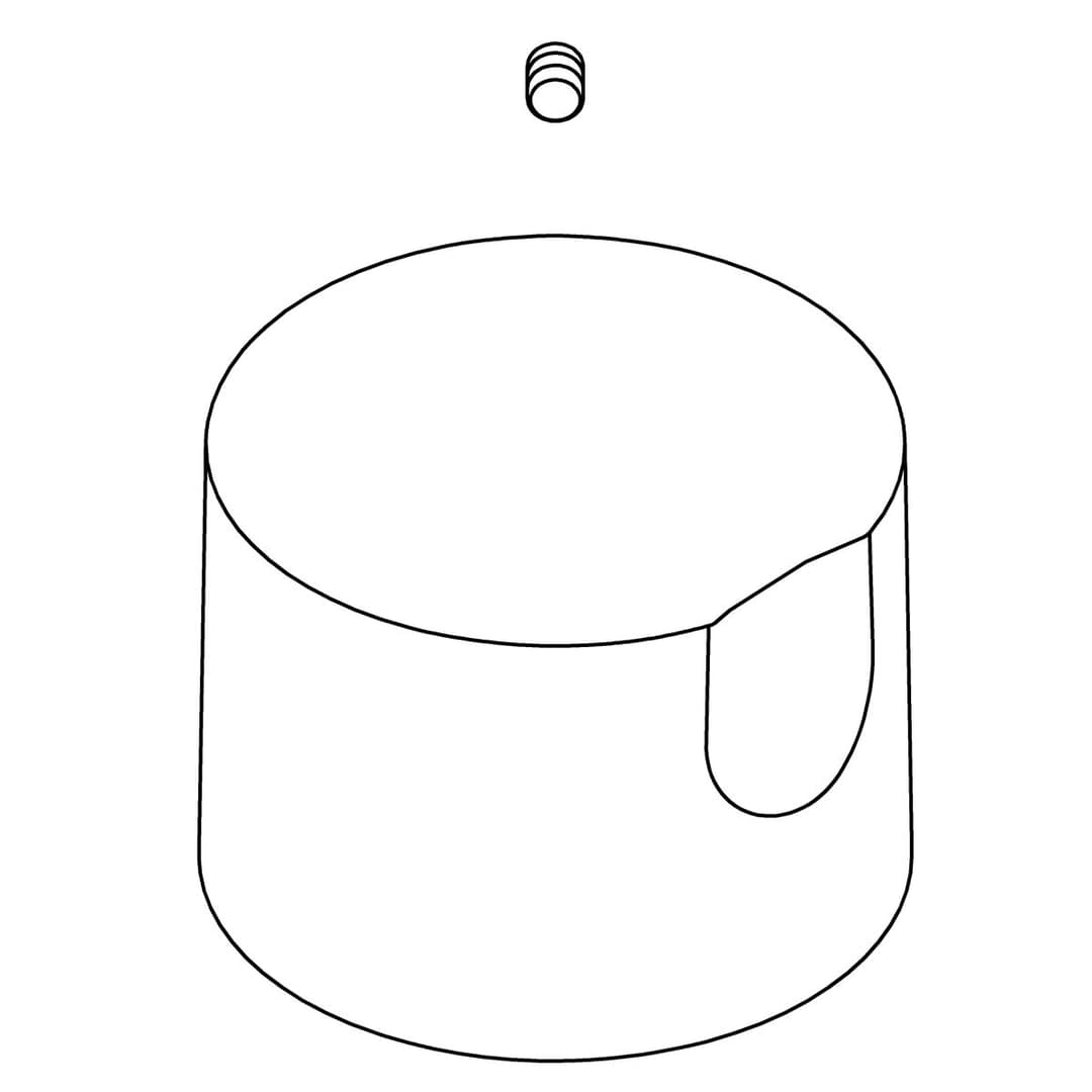Kohler Genuine Parts Manual Cover ASSY - Polished Chrome by Kohler Genuine Parts