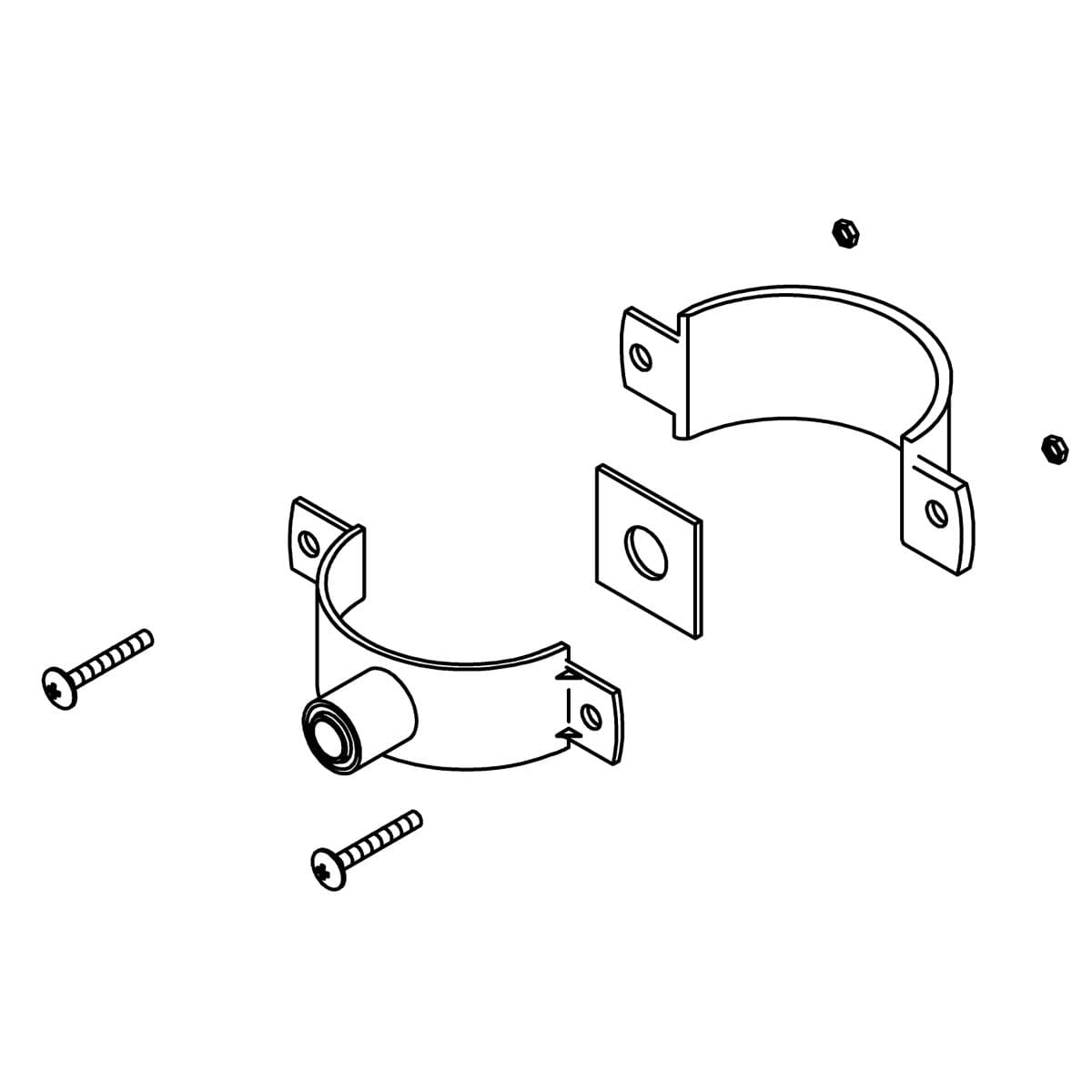 Kohler Genuine Parts Assembly, Drain Saddle by Kohler Genuine Parts