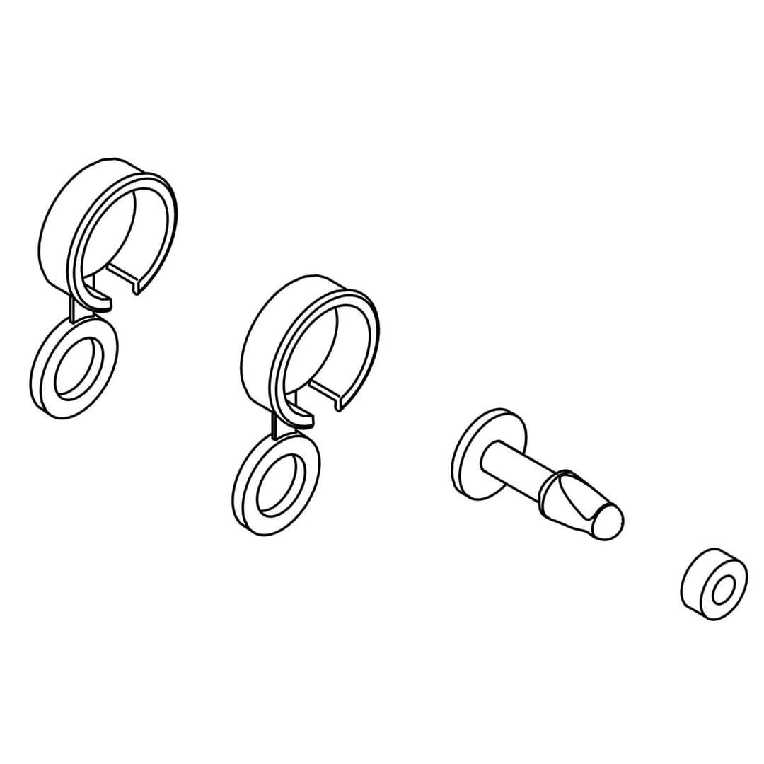 Kohler Genuine Parts KIT, Hardware, Corner by Kohler Genuine Parts
