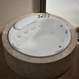 Kohler RiverBath 66'' drop-in heated whirlpool bath - White - image 2