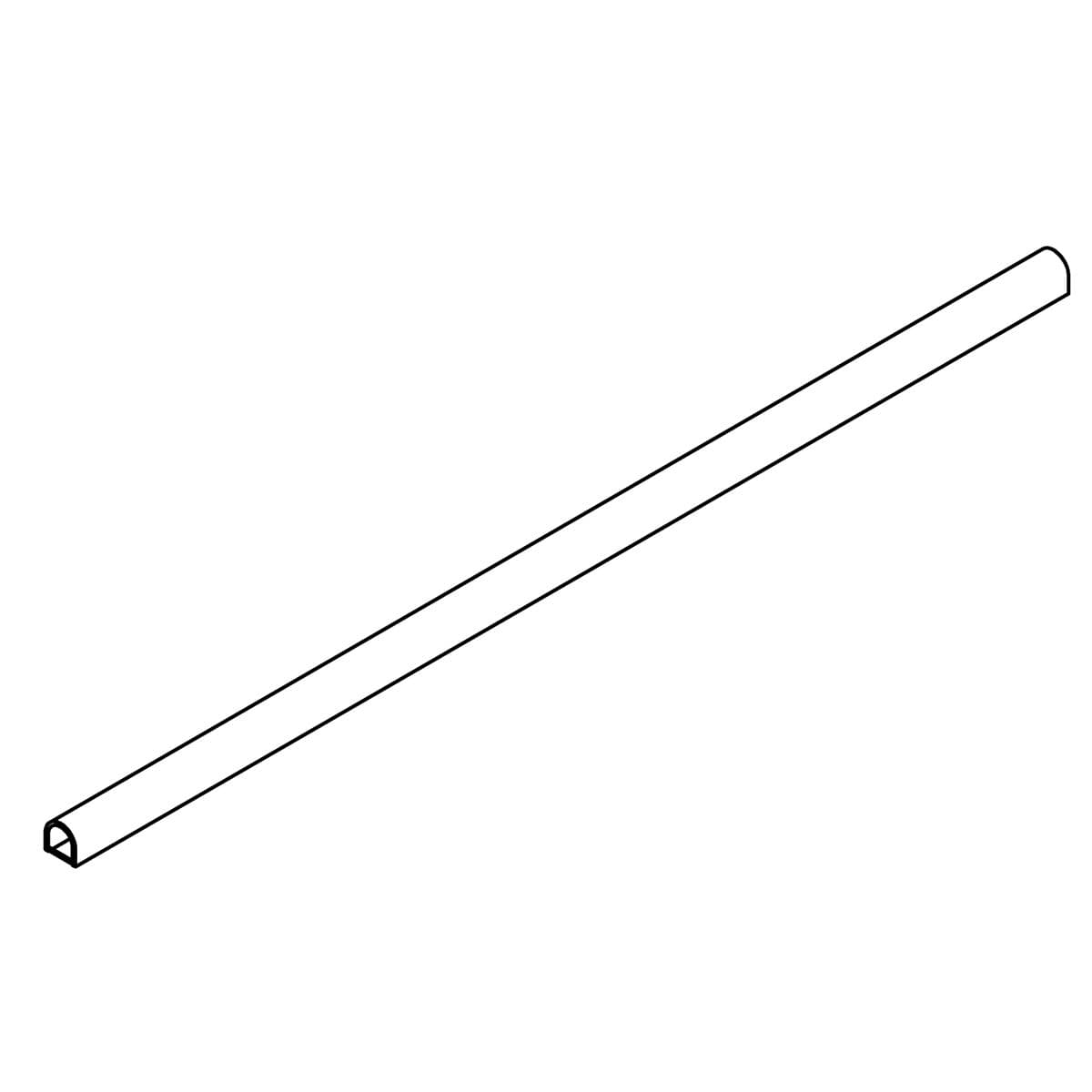 Kohler Genuine Parts Semicircle Threshold - Polished Chrome by Kohler Genuine Parts