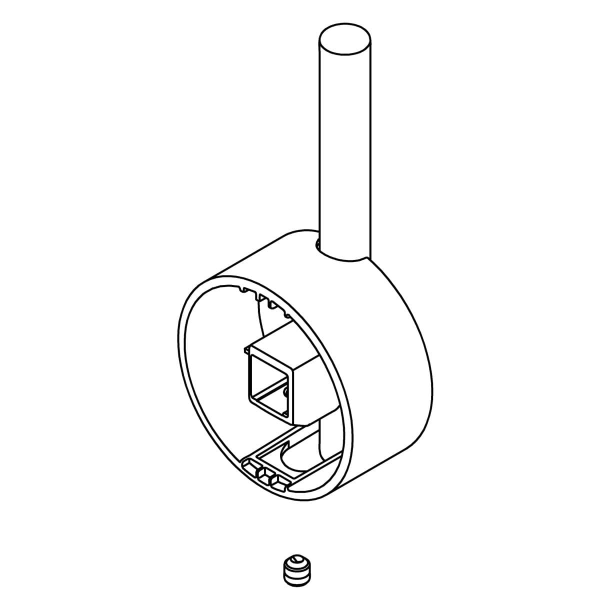 Kohler Genuine Parts Handle ASSY - Matte Black by Kohler Genuine Parts