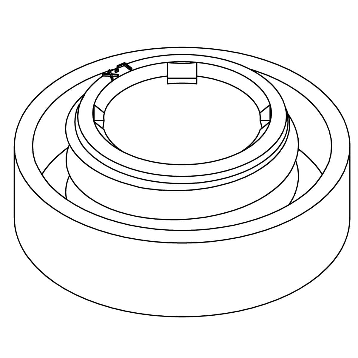 Kohler Genuine Parts Spring CAP - Vibrant Brushed Moderne Brass by Kohler Genuine Parts
