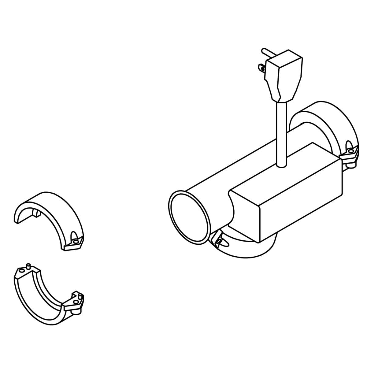 Kohler Genuine Parts Heater, T-style, 120V by Kohler Genuine Parts
