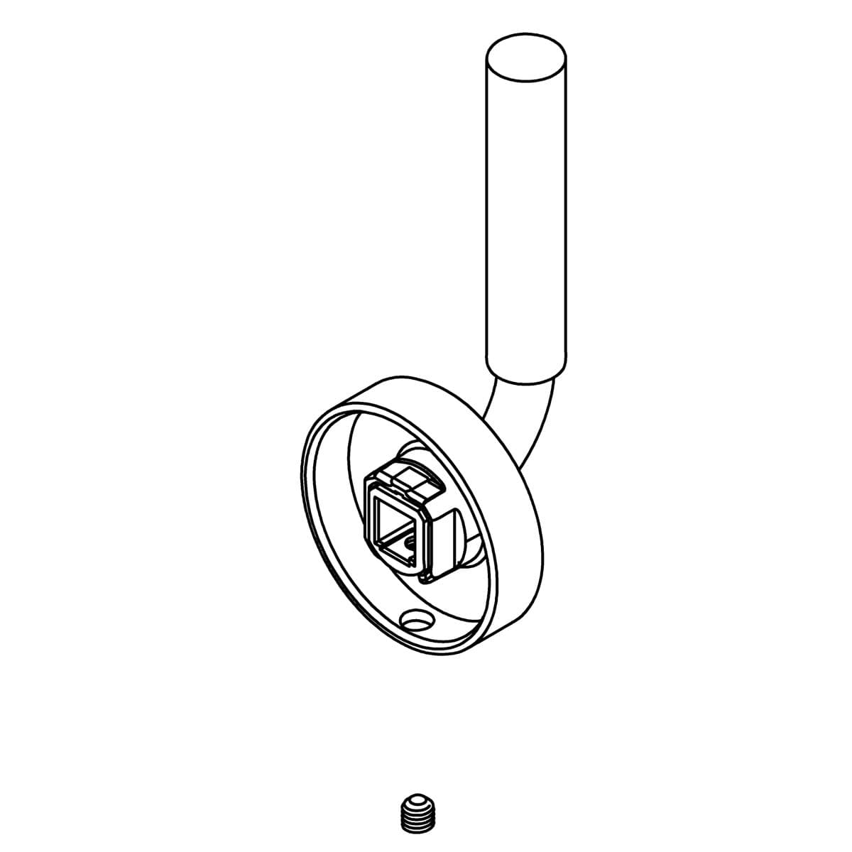 Kohler Genuine Parts Handle KIT - Matte Black by Kohler Genuine Parts