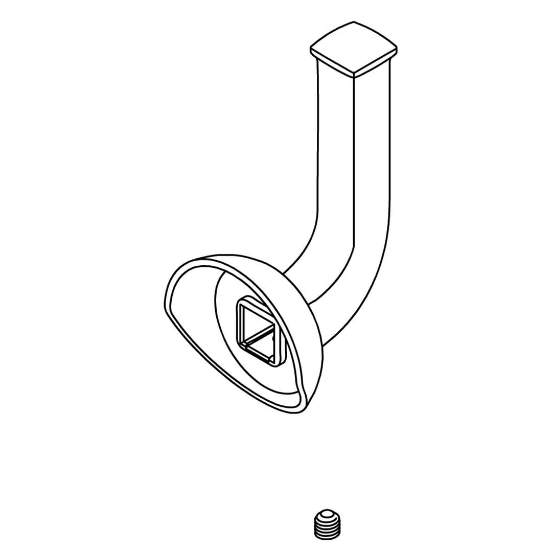 Kohler Genuine Parts Handle Service KIT - Vibrant Brushed Moderne Brass by Kohler Genuine Parts