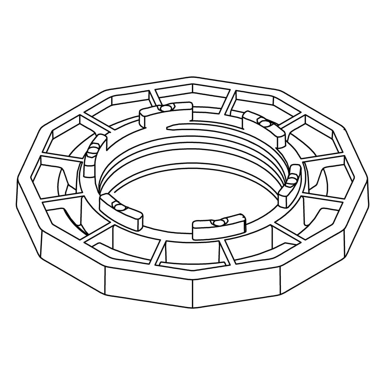 Kohler Genuine Parts Wobble NUT Assembly by Kohler Genuine Parts