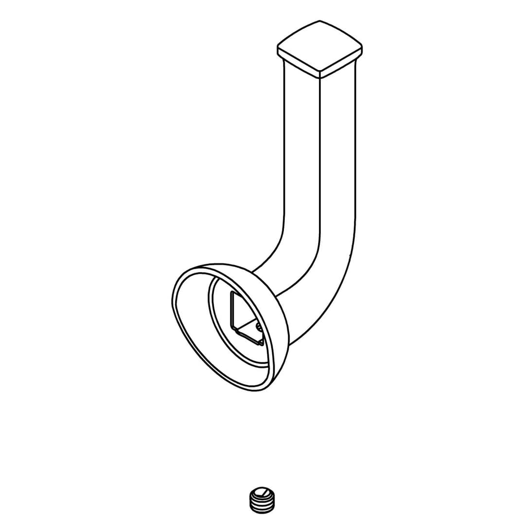 Kohler Genuine Parts Handle KIT - Vibrant Stainless Steel by Kohler Genuine Parts