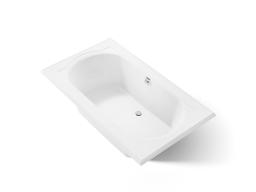 Kohler Memoirs 72'' x 42'' drop-in bath - White - image 1