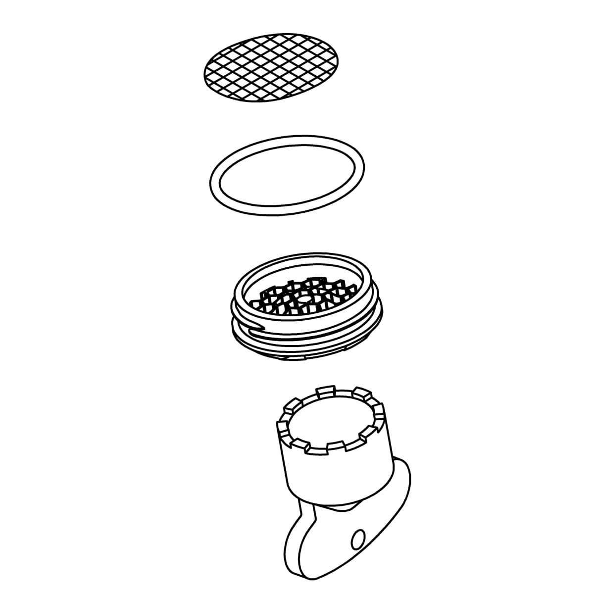 Kohler Genuine Parts Aerator, Service KIT by Kohler Genuine Parts