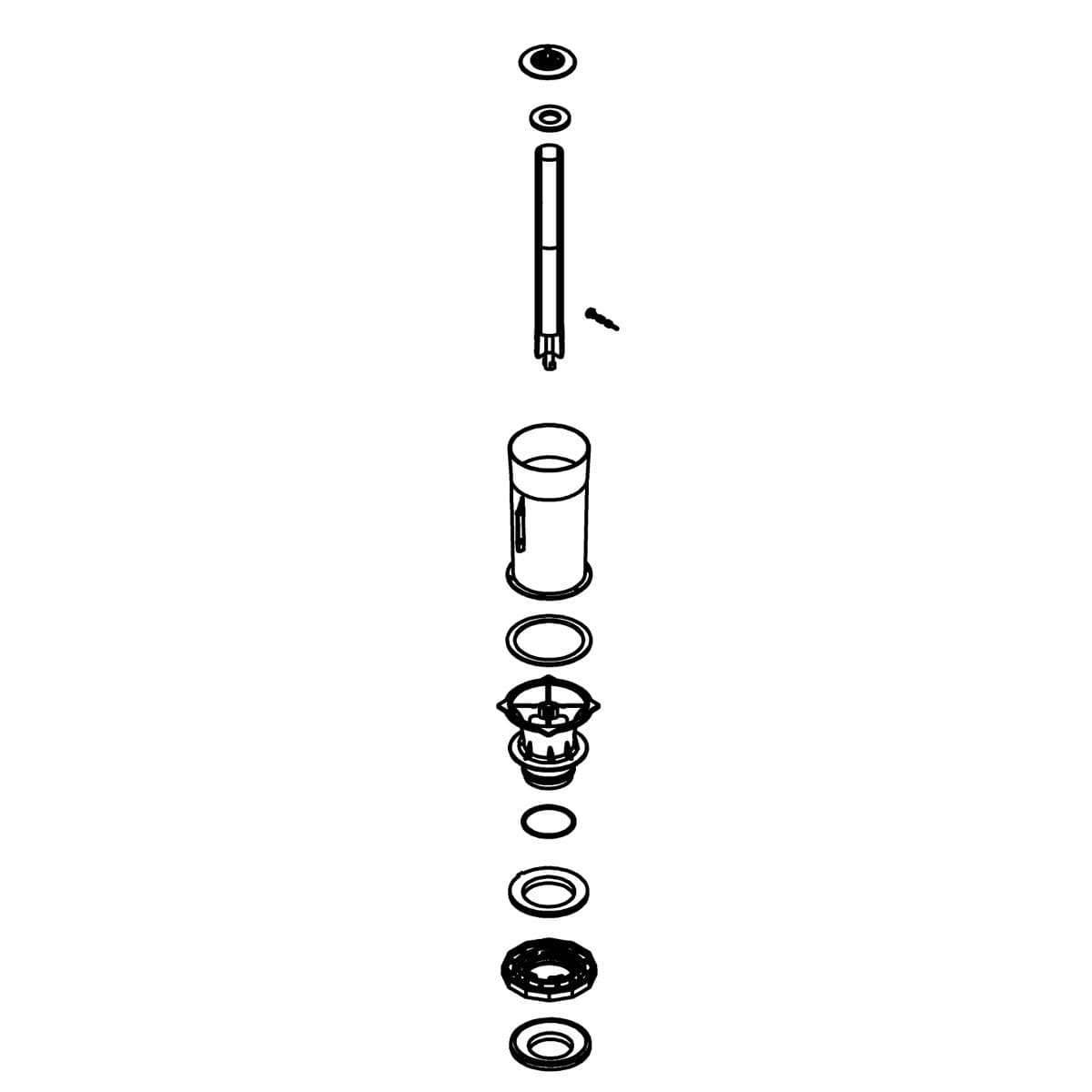 Kohler Genuine Parts Flush Valve KIT 1.28 by Kohler Genuine Parts