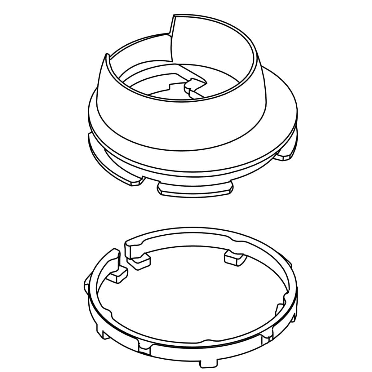 Kohler Genuine Parts Bonnet KIT - Matte Black by Kohler Genuine Parts