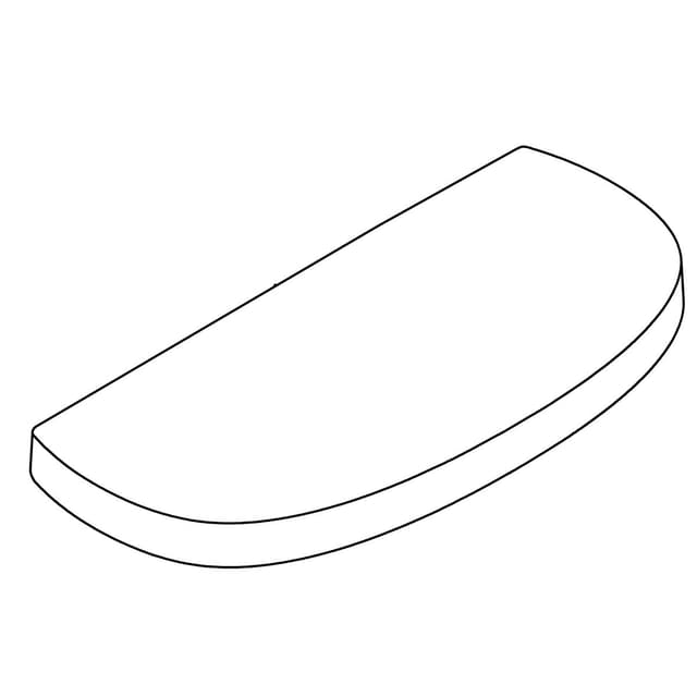 Kohler Genuine Parts Cover, Tank, Toilet - White