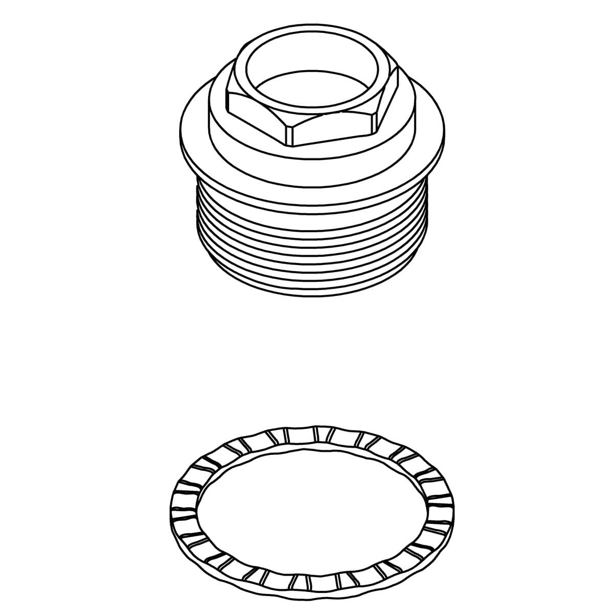 Valve Nut Kit by Kohler Genuine Parts