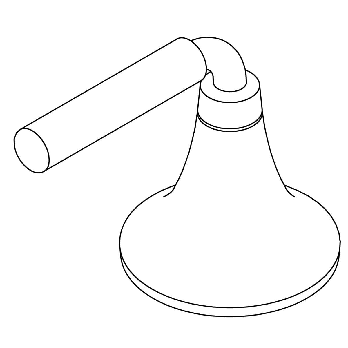 Kohler Genuine Parts Handle Assembly, Lever - Vibrant Brushed Moderne Brass by Kohler Genuine Parts
