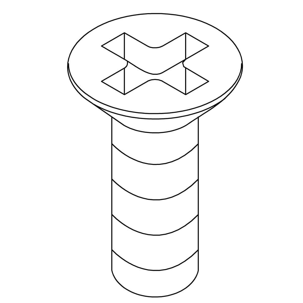 Kohler Genuine Parts KIT, Canopy Screws, 5/32 -32 X 12MM - Brushed Nickel by Kohler Genuine Parts
