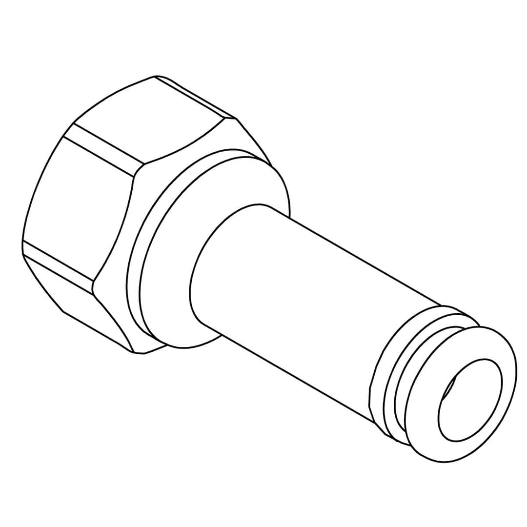 Kohler Genuine Parts Adapter, In-wall Shower Supply by Kohler Genuine Parts
