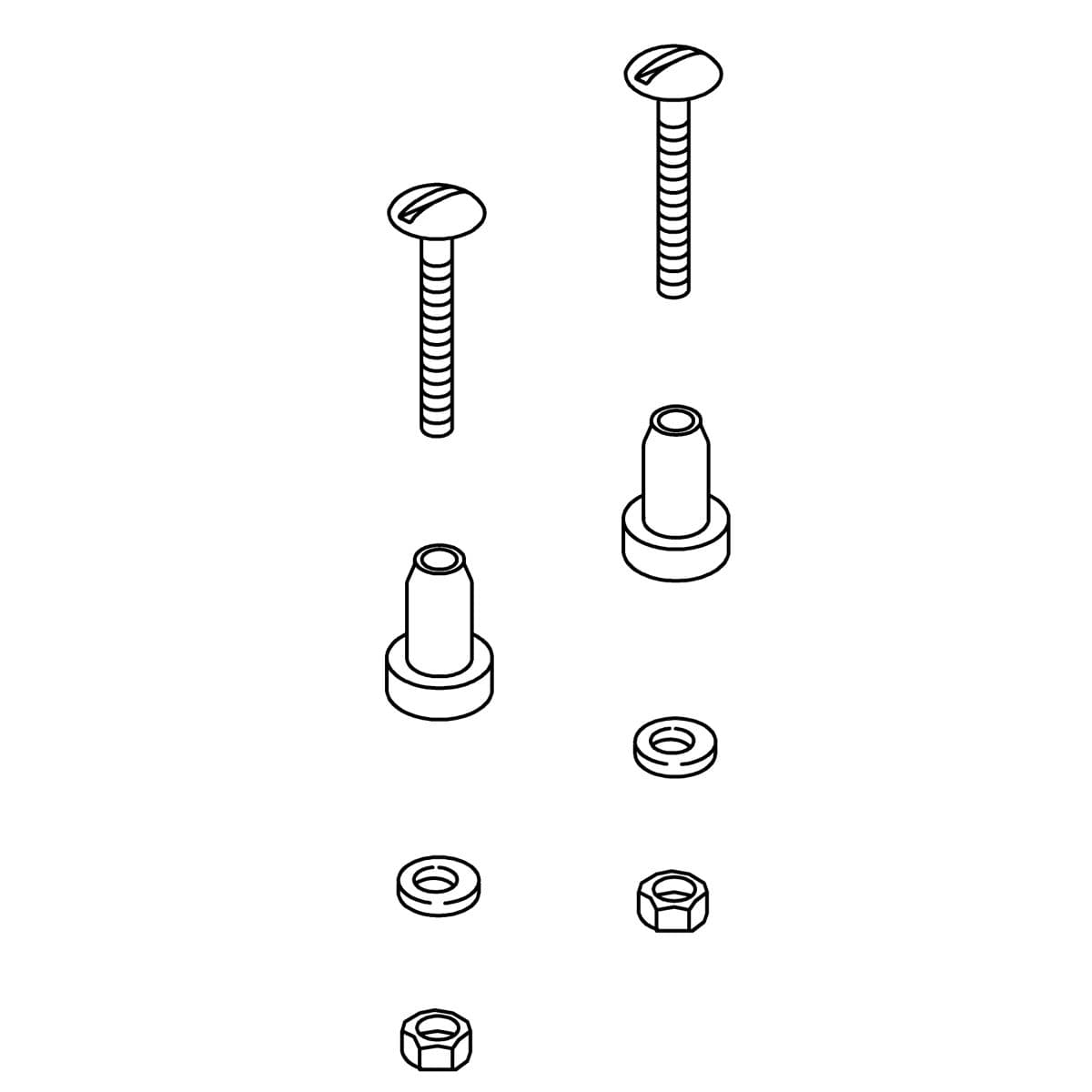 Kohler Genuine Parts Grommet, 2 Bolts Service KIT by Kohler Genuine Parts
