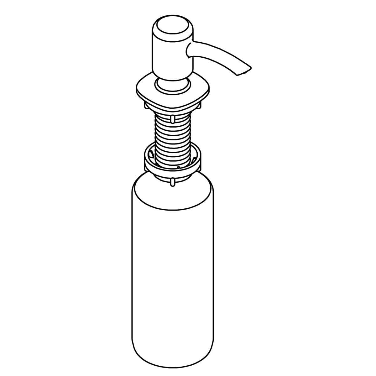 Kohler Genuine Parts SOAP Dispenser - Vibrant Stainless Steel by Kohler Genuine Parts