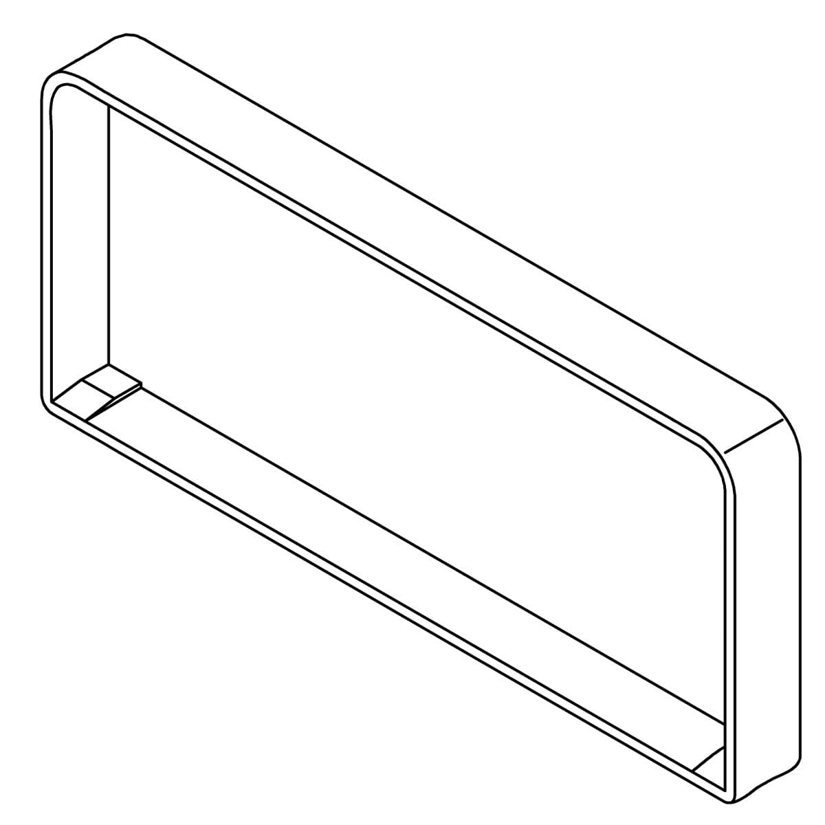 End Cap, Rounded by Kohler Genuine Parts