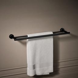 Kohler Purist 24'' Double towel bar - Matte Black - image 2
