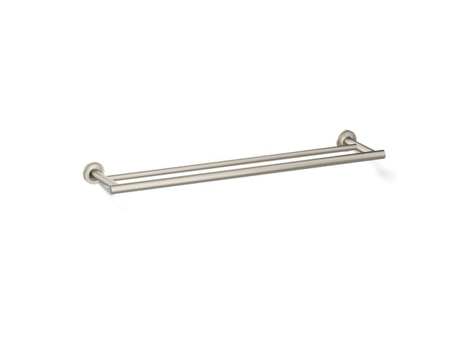 Kohler Purist 24'' Double towel bar - Vibrant Brushed Nickel