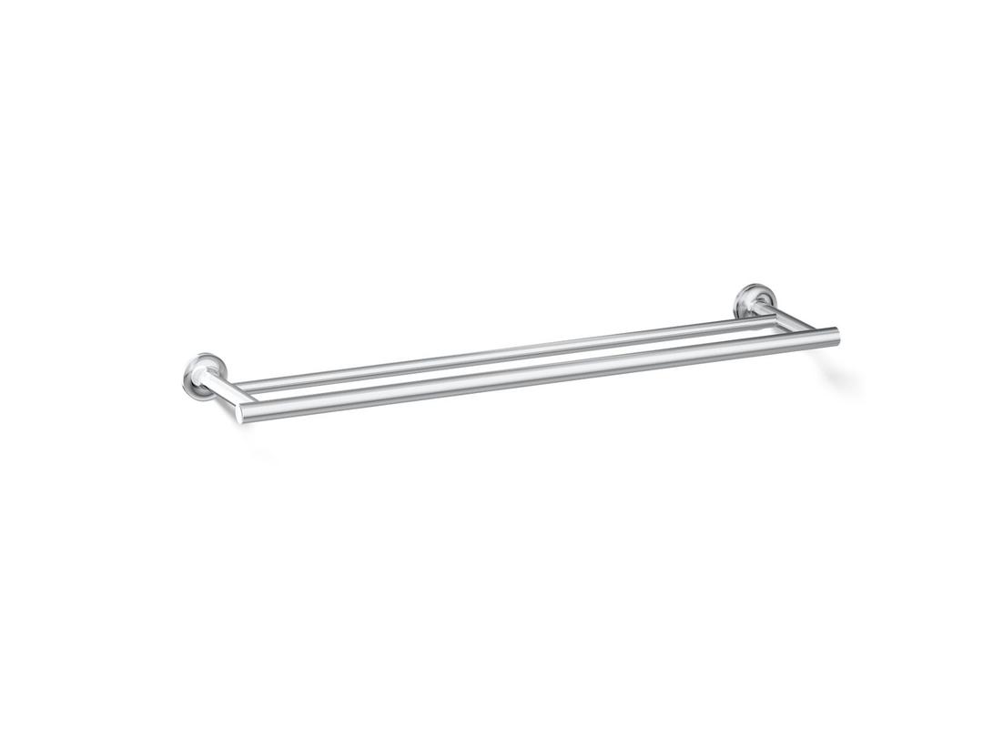Kohler Purist 24'' Double towel bar - Polished Chrome by Kohler