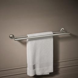 Kohler Purist 24'' Double towel bar - Vibrant Polished Nickel - image 2