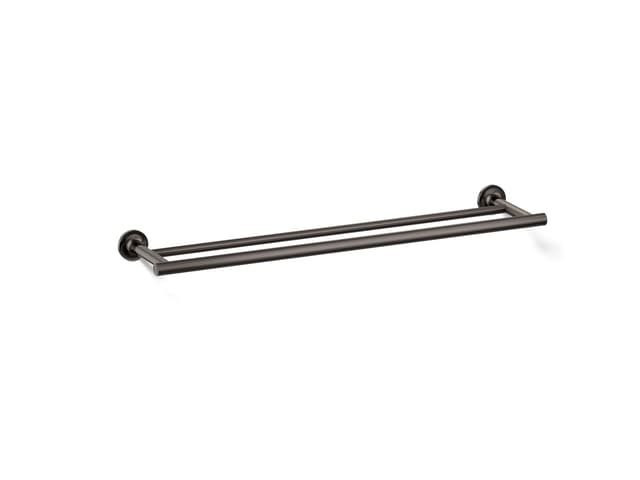 Kohler Purist 24'' Double towel bar - Vibrant Titanium