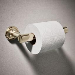 Kohler Purist Pivoting toilet paper holder - Vibrant French Gold - image 2