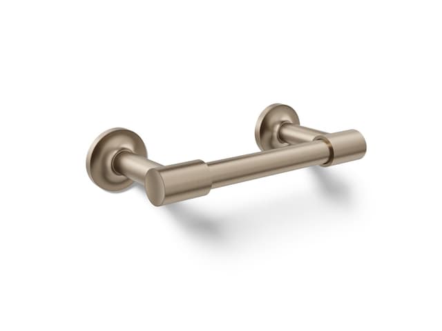 Kohler Purist Pivoting toilet paper holder - Vibrant Brushed Bronze