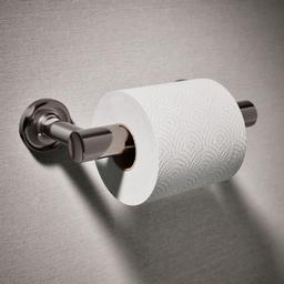 Kohler Purist Pivoting toilet paper holder - Vibrant Titanium - image 2