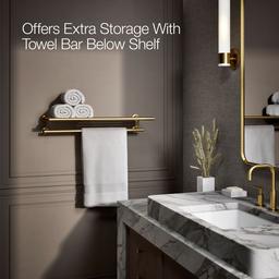 Kohler Purist Hotelier - Vibrant Brushed Moderne Brass - image 4