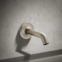 Kohler Purist Wall-mount bath spout - Vibrant Brushed Nickel - image 2