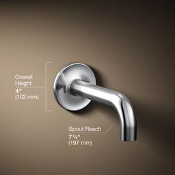 Kohler Purist Wall-mount bath spout - Polished Chrome - image 3