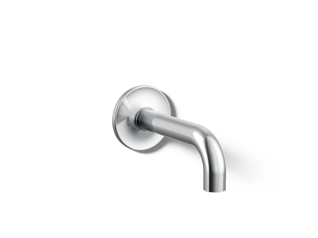 Kohler Purist Wall-mount bath spout - Polished Chrome by Kohler