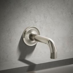 Kohler Purist Wall-mount bath spout - Vibrant Polished Nickel - image 2