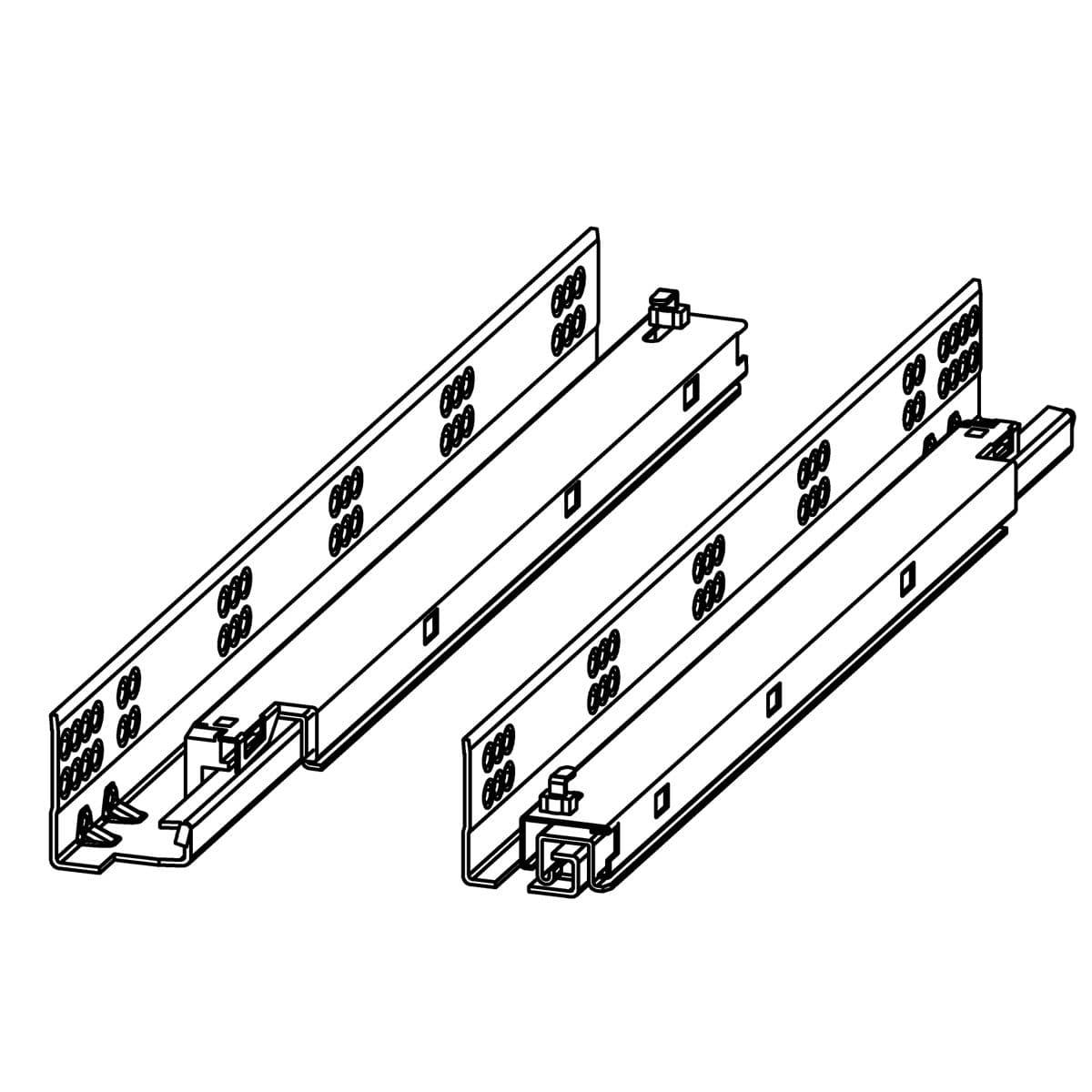 Kohler Genuine Parts Drawer Slides Service KIT by Kohler Genuine Parts