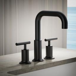 Kohler Purist Deck-mount bath spout - Matte Black - image 2