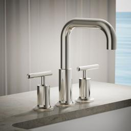 Kohler Purist Deck-mount bath spout - Vibrant Polished Nickel - image 2